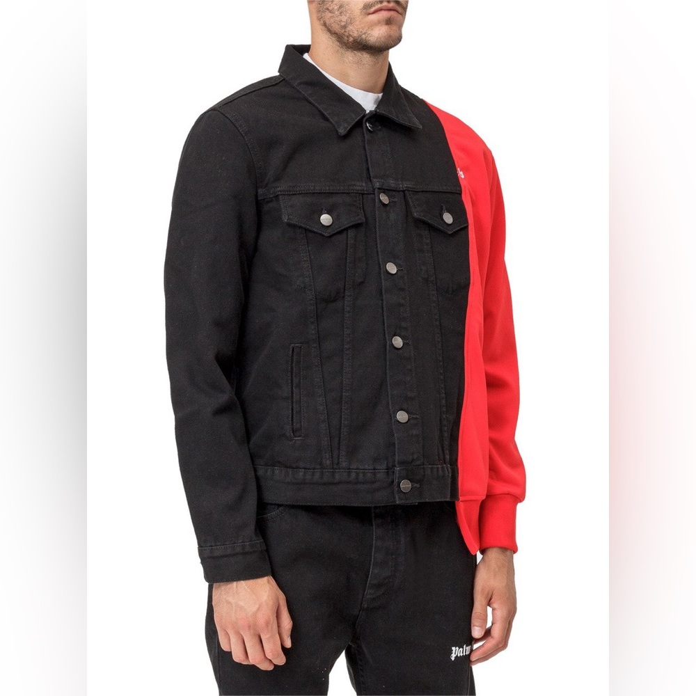SET Palm Angels Black and‎ Red Jacket and Pants - Picture 7 of 17